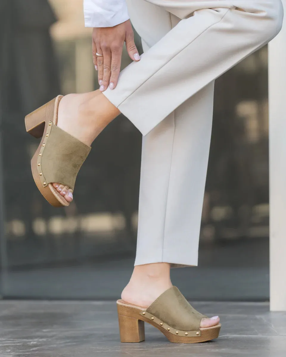 SANDALIA TACN NEREA GREEN