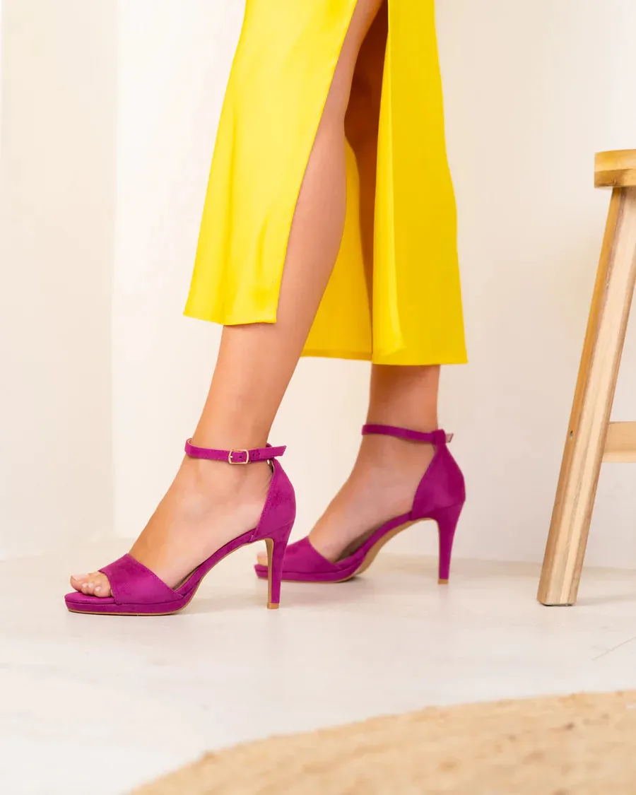 SANDALIA TACN ZAKIA FUCSHIA