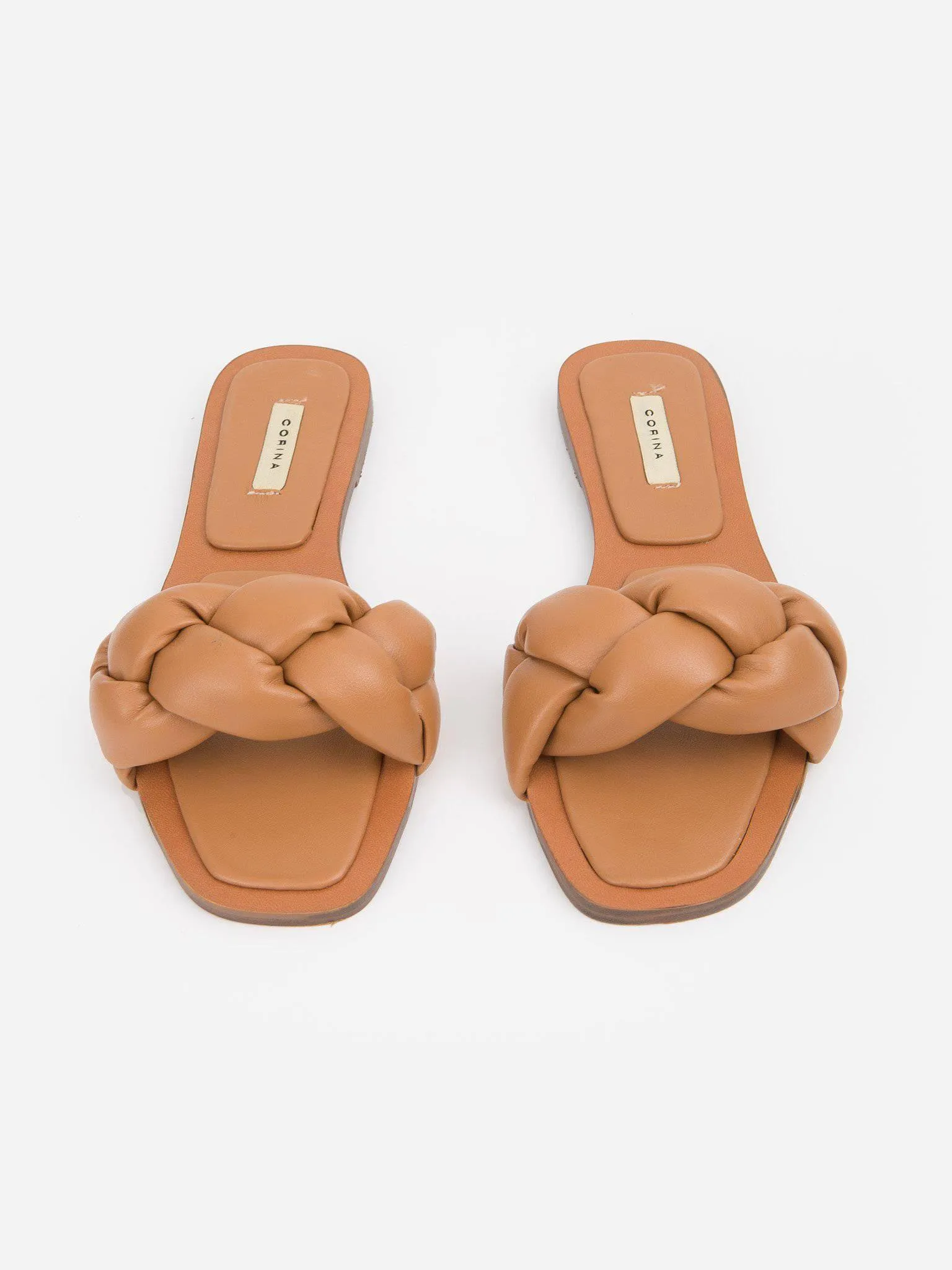 Sandalia Trenzada Camel