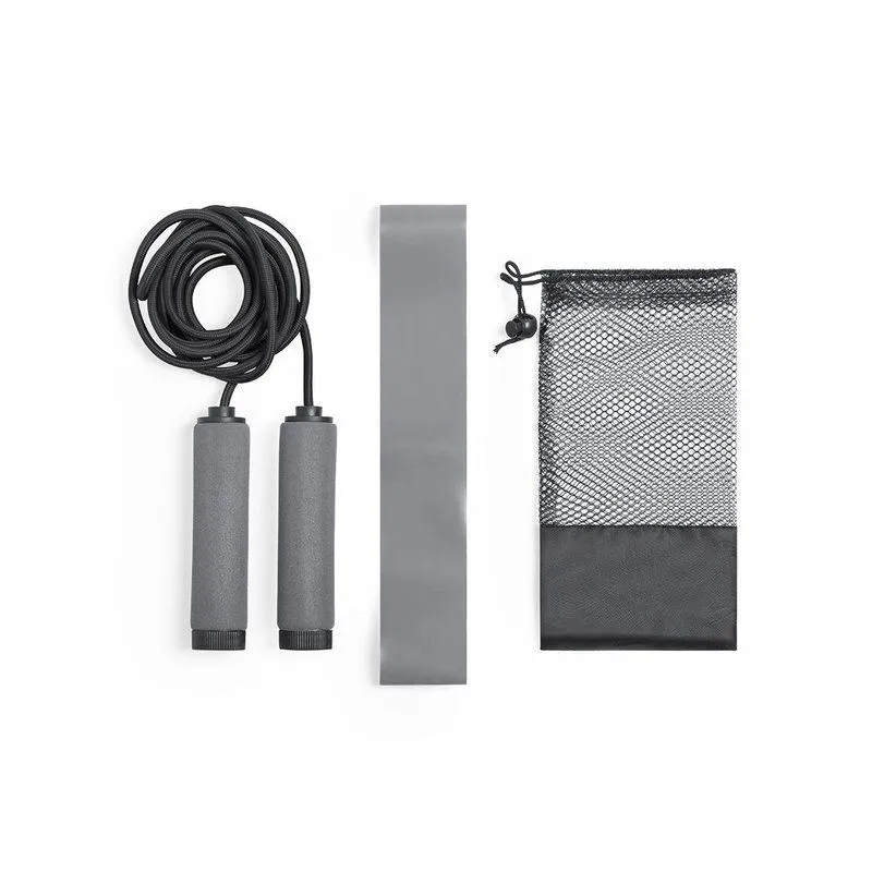Set Fitness Zhiax 2 Piezas. Goma Elástica Resistencia Media