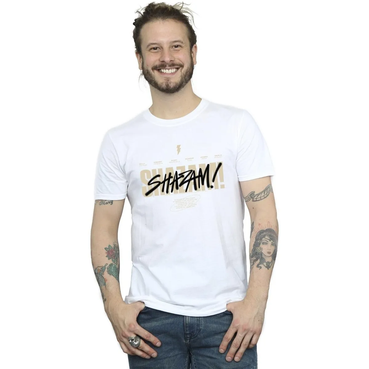 Shazam Fury Of The Gods Vandalised Logo