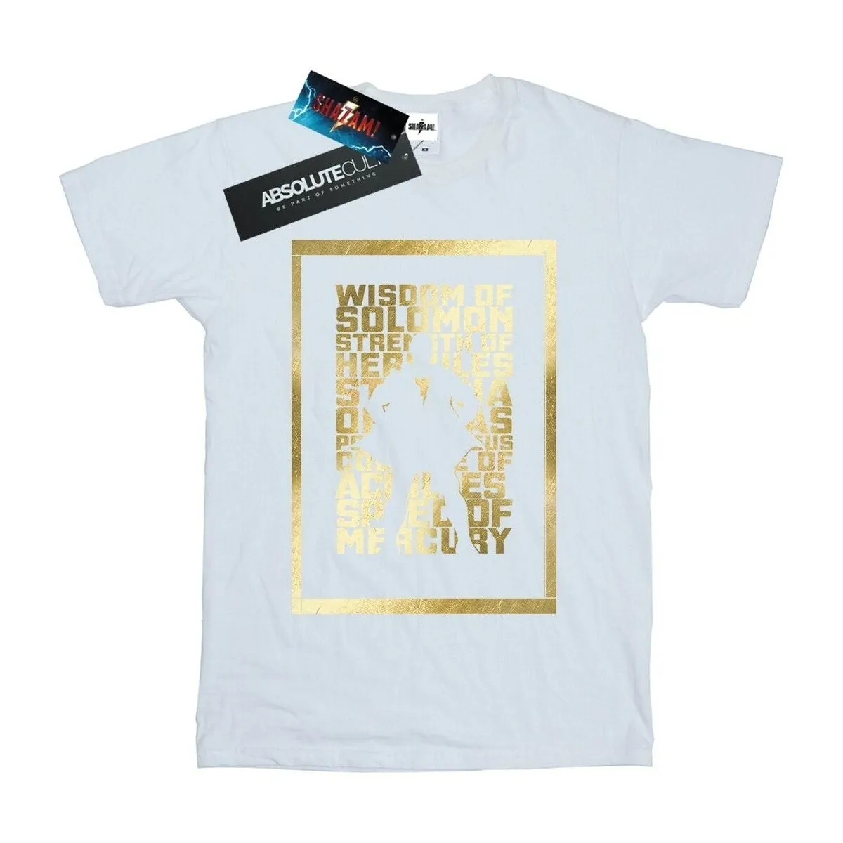Shazam Gold Text