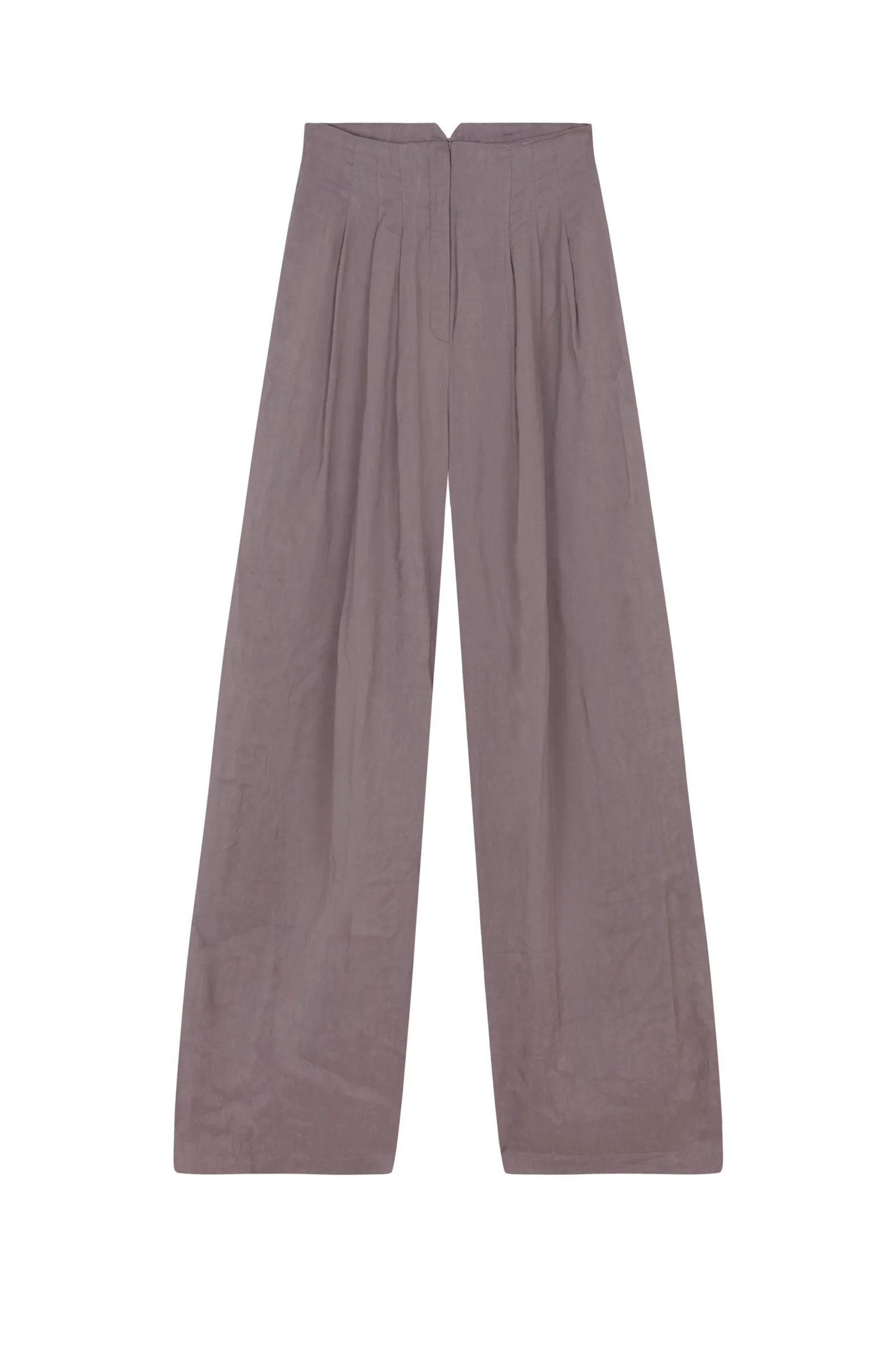 She, lavender pants
