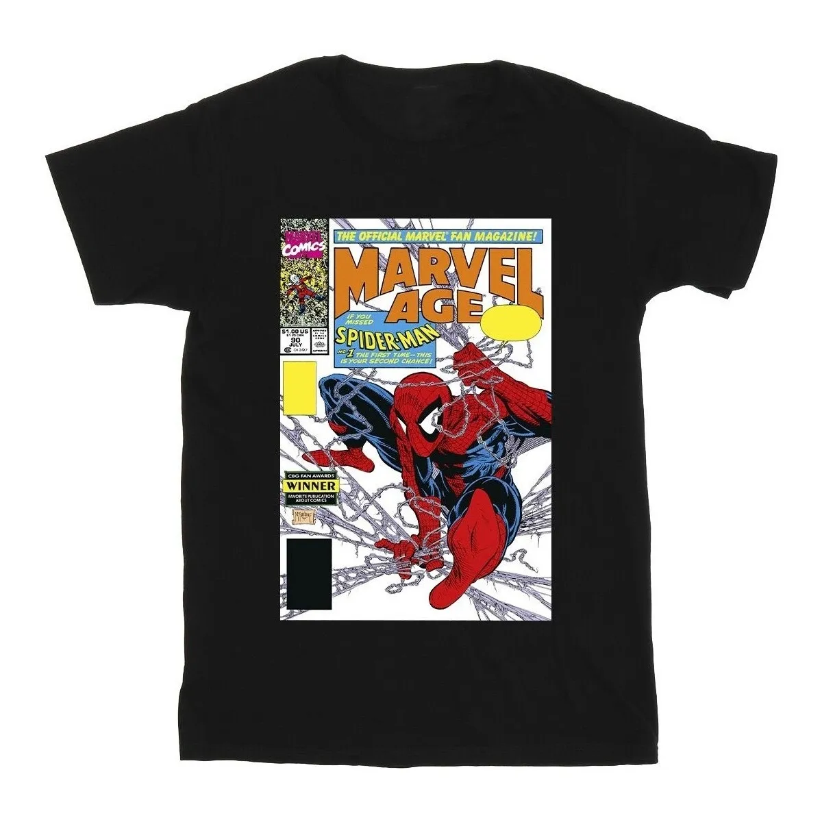 SPIDERMAN  AGE COMIC COVER