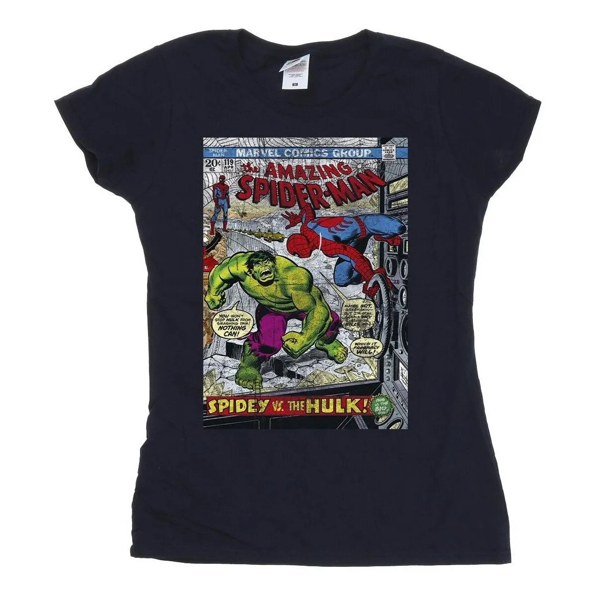 SPIDERMAN VS HULK COVER
