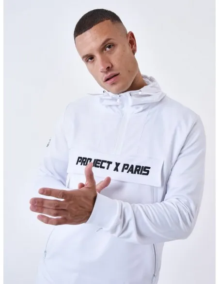 SUDADERA PROJECT X PARIS BLANCA  ECOOL