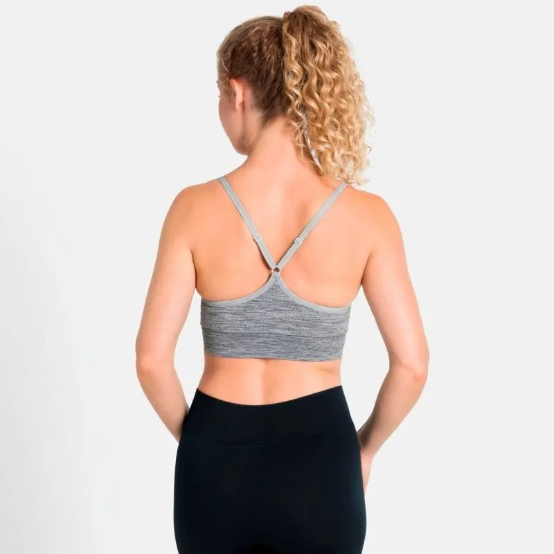 Sujetador Odlo acolchado sin costuras Soft 2.0 (gris claro Melange) mujer