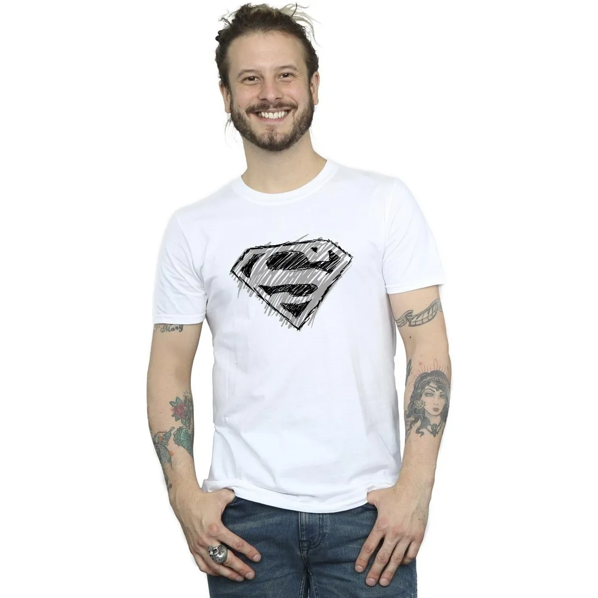 Superman Logo Sketch