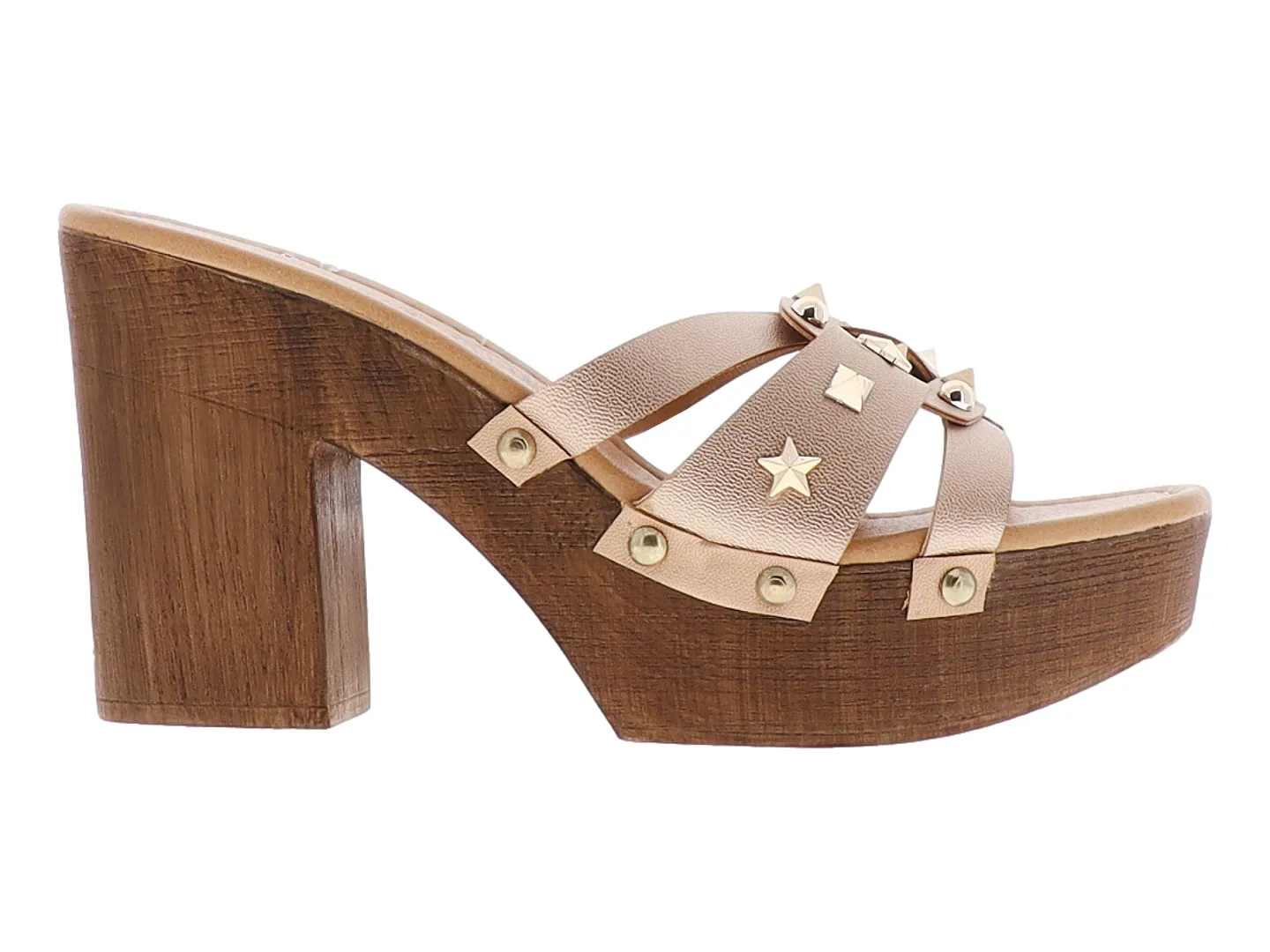 Tacones Melissa Garcia 4871 Nude Para Mujer