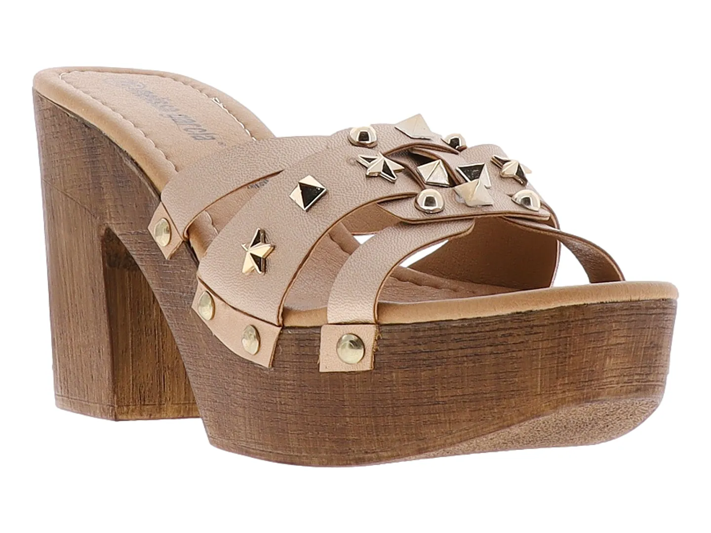 Tacones Melissa Garcia 4871 Nude Para Mujer