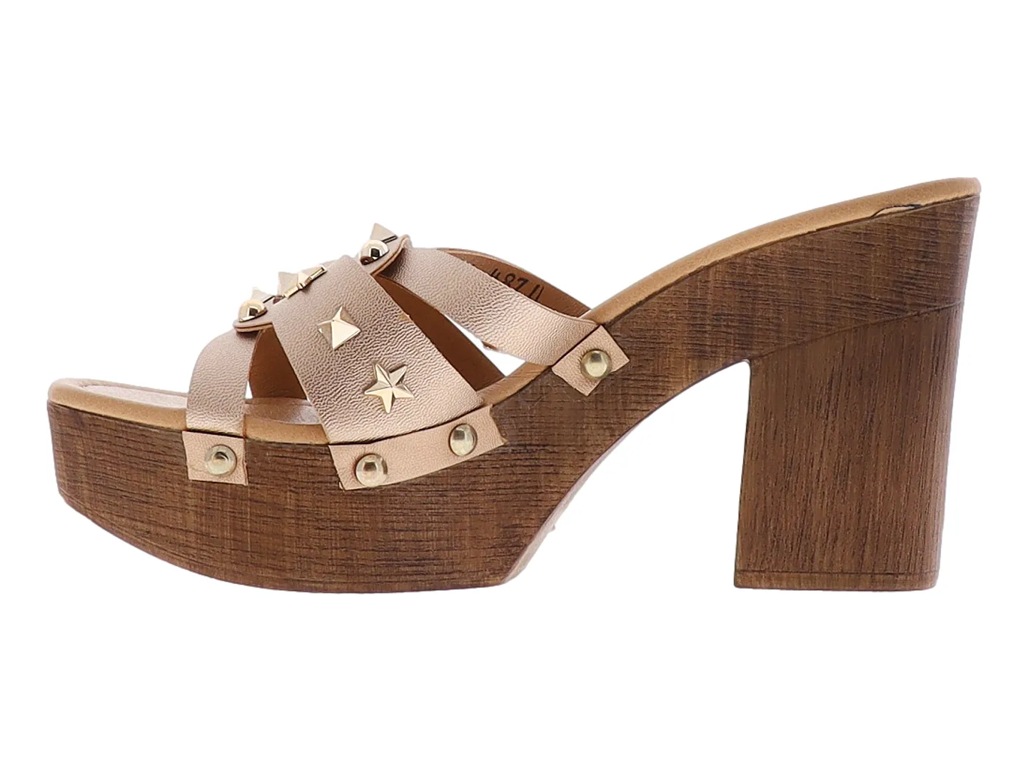 Tacones Melissa Garcia 4871 Nude Para Mujer
