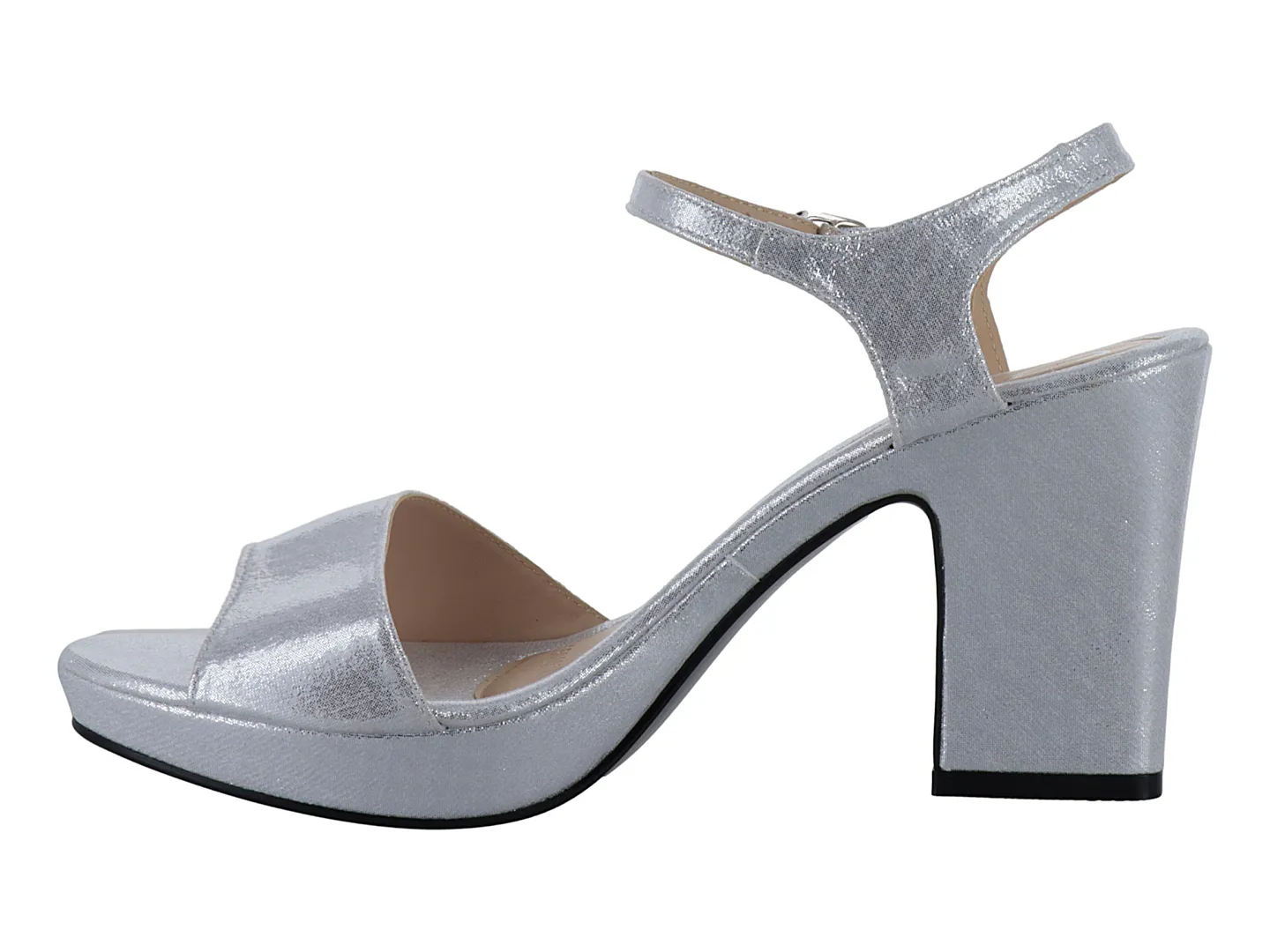 Tacones Sary 876 Plata Para Mujer