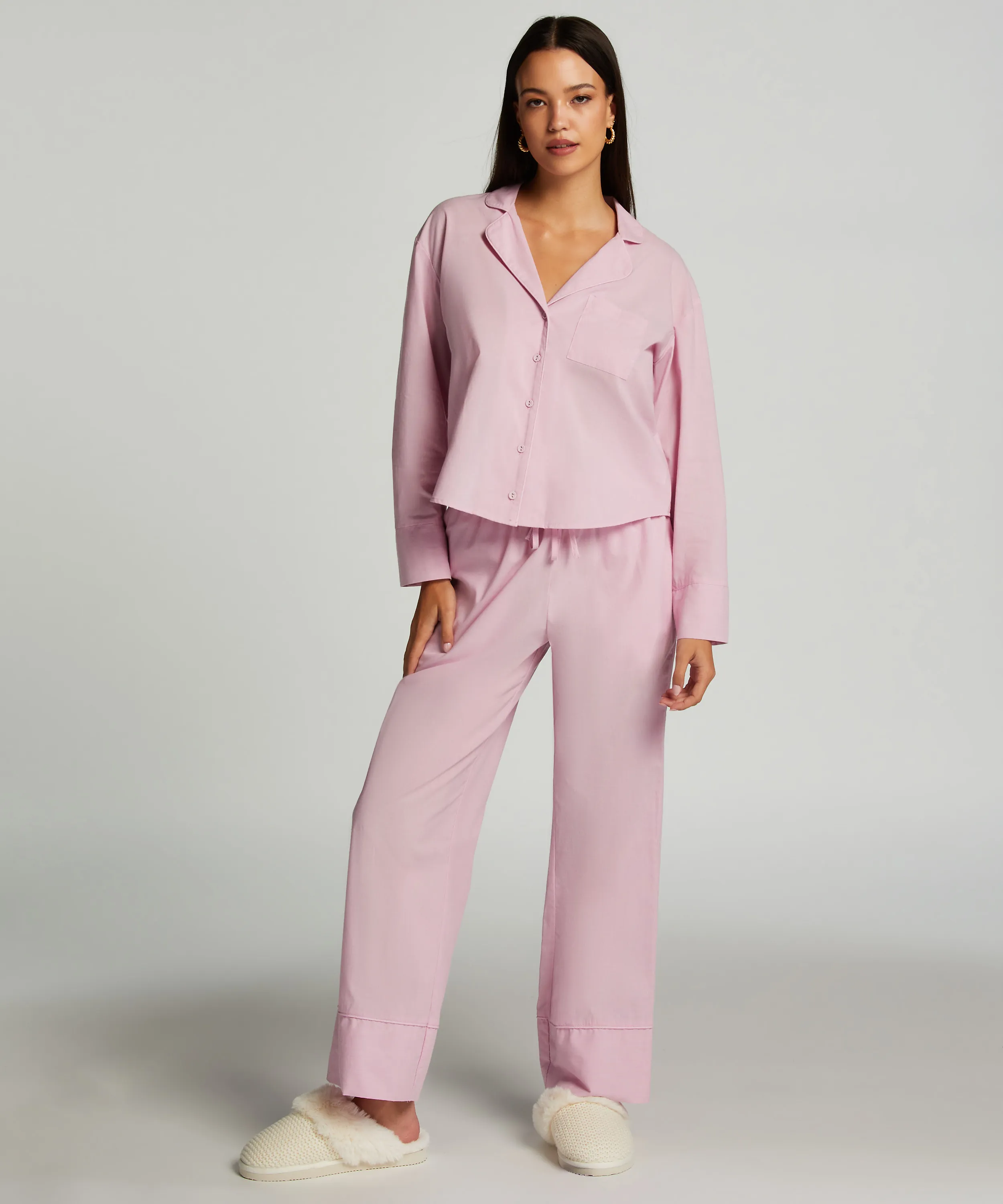 TOP DE PIJAMA  ROSA