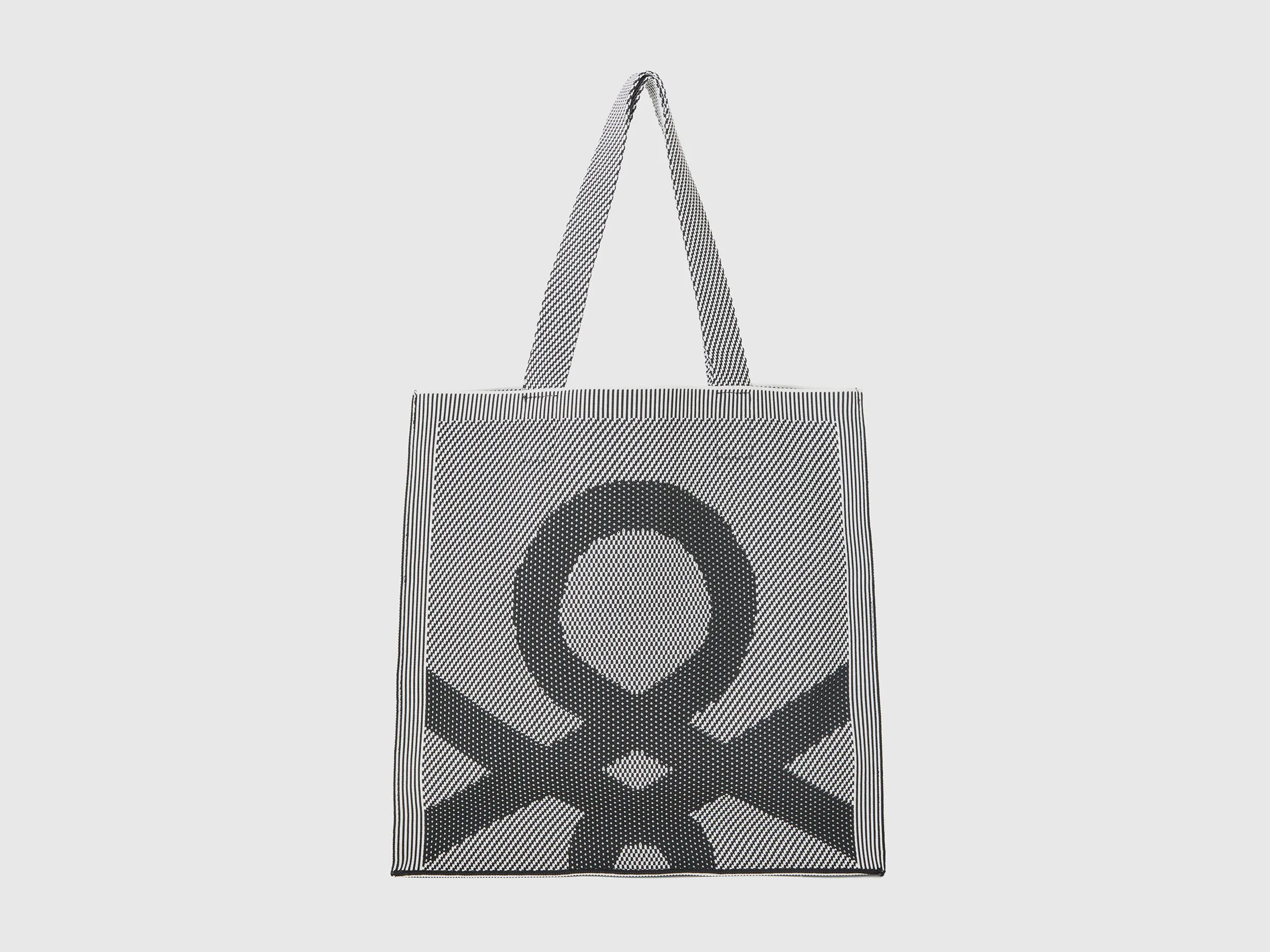 Tote bag reversible blanca y negra