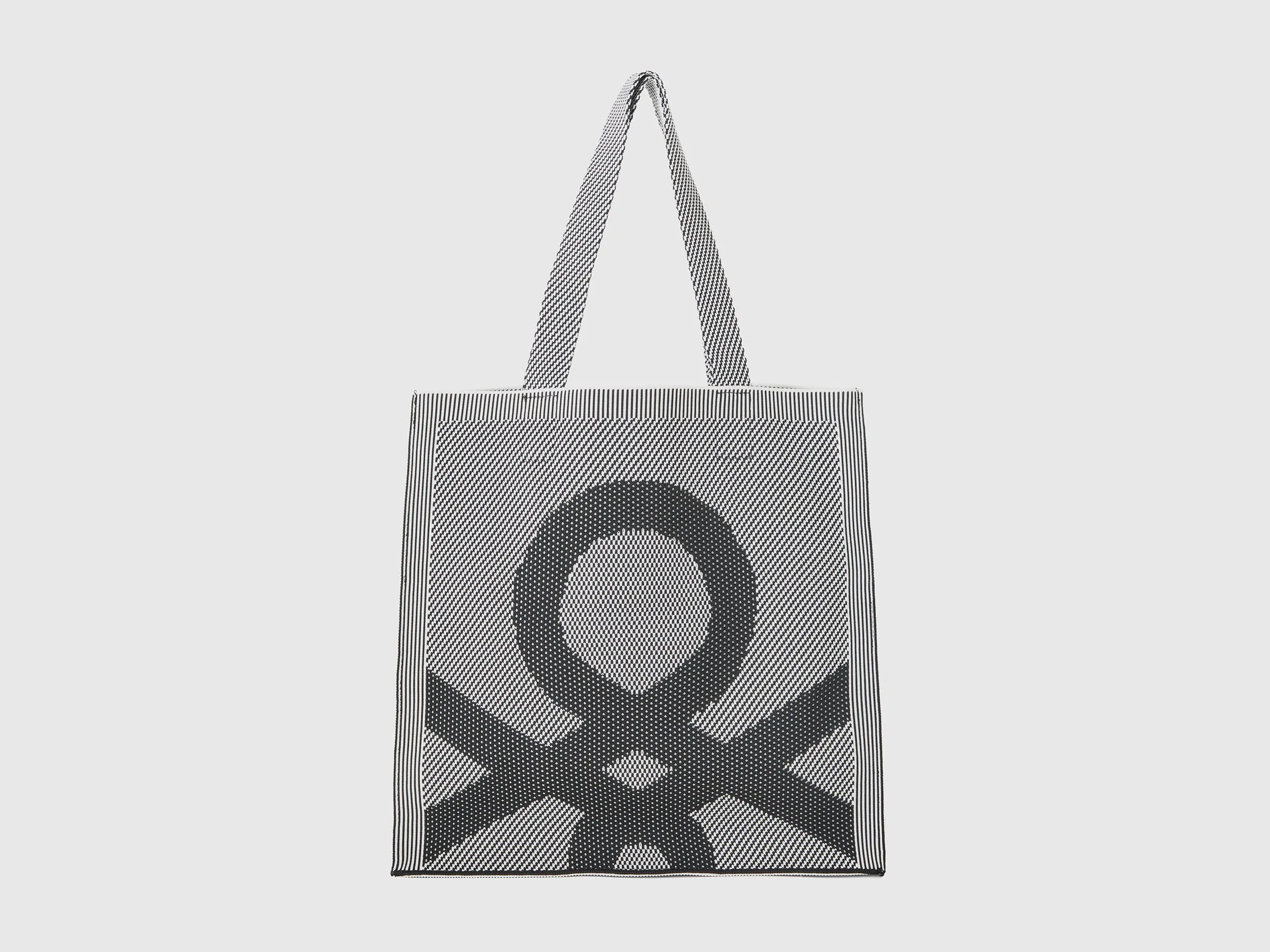 Tote bag reversible blanca y negra