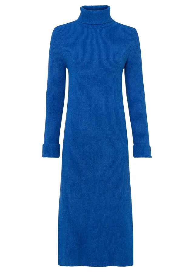 Vestido de punto con cuello alto Azur