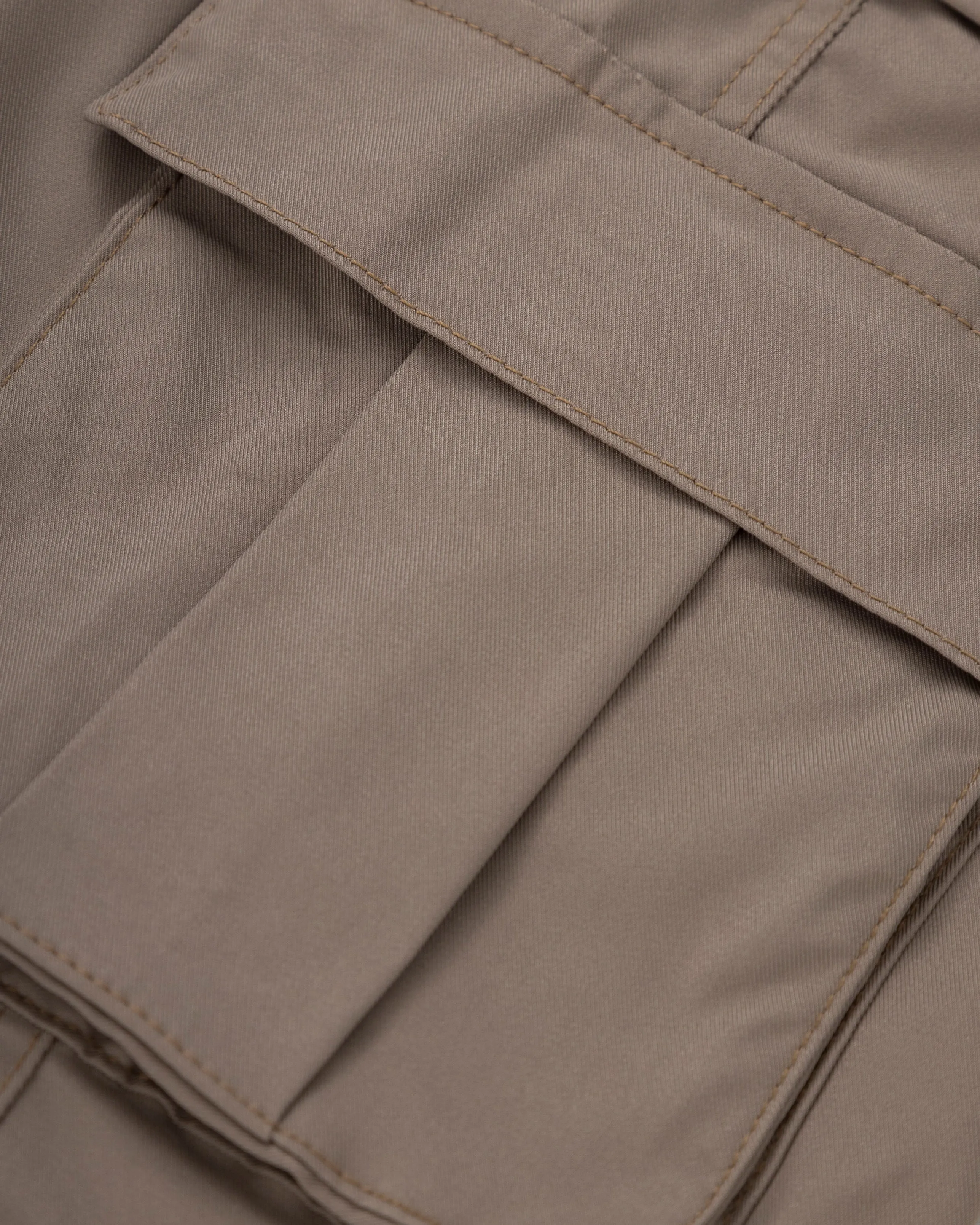 W Basics Multipocket Cargo Pants Cream