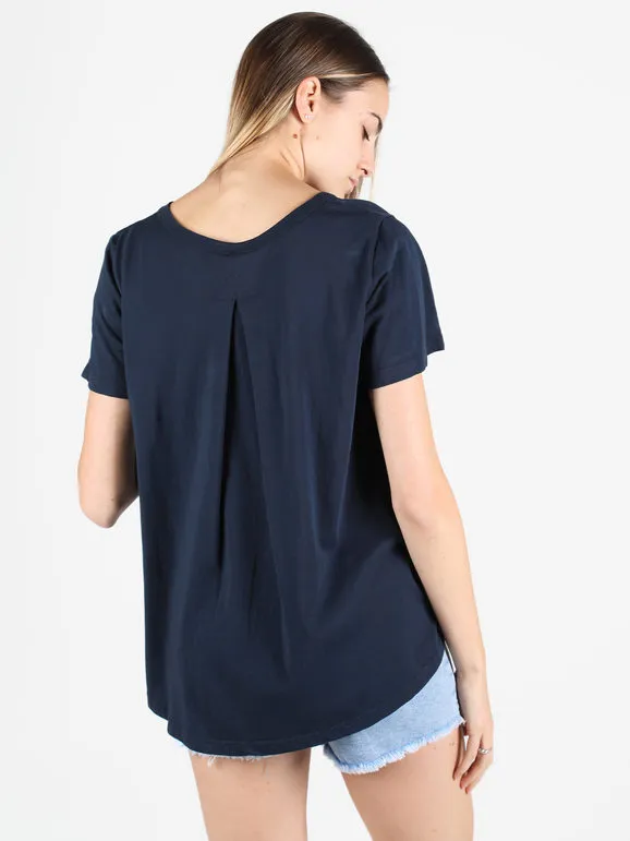 Wendy Trendy Camiseta maxi evasé de mujer de algodón