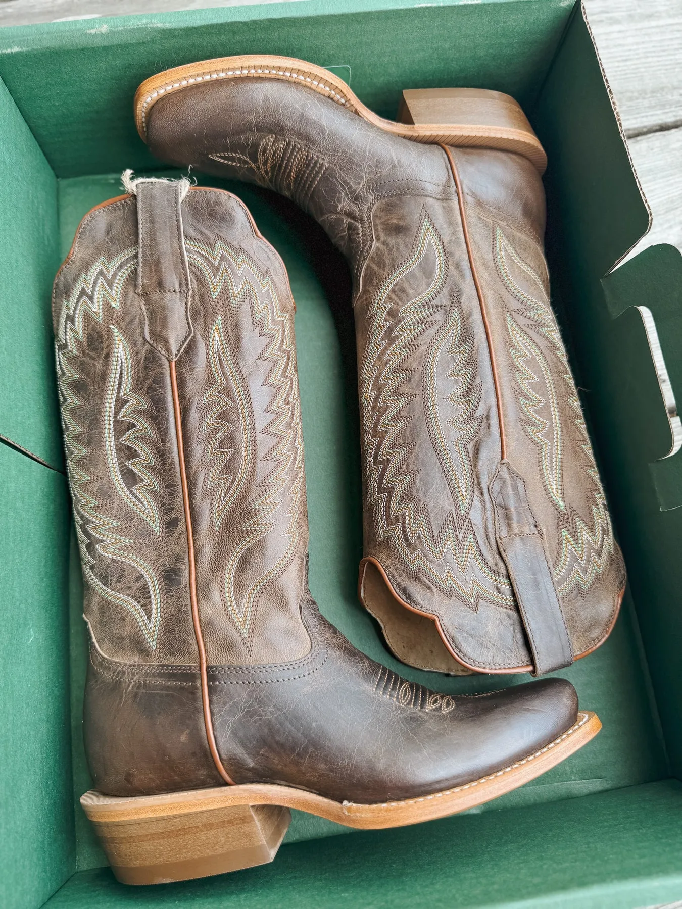 WOMEN'S R. WATSON MAD BROWN GOAT BOATS