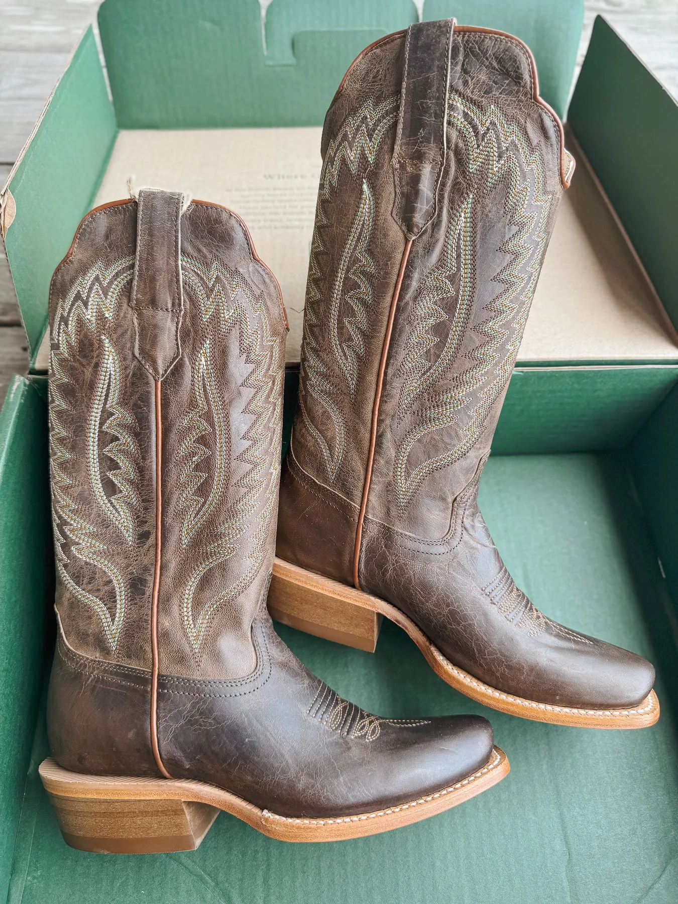 WOMEN'S R. WATSON MAD BROWN GOAT BOATS