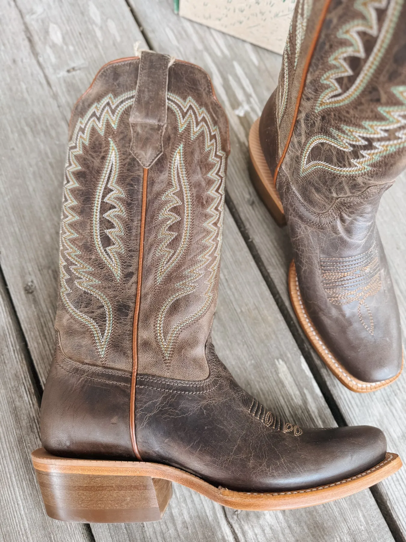 WOMEN'S R. WATSON MAD BROWN GOAT BOATS