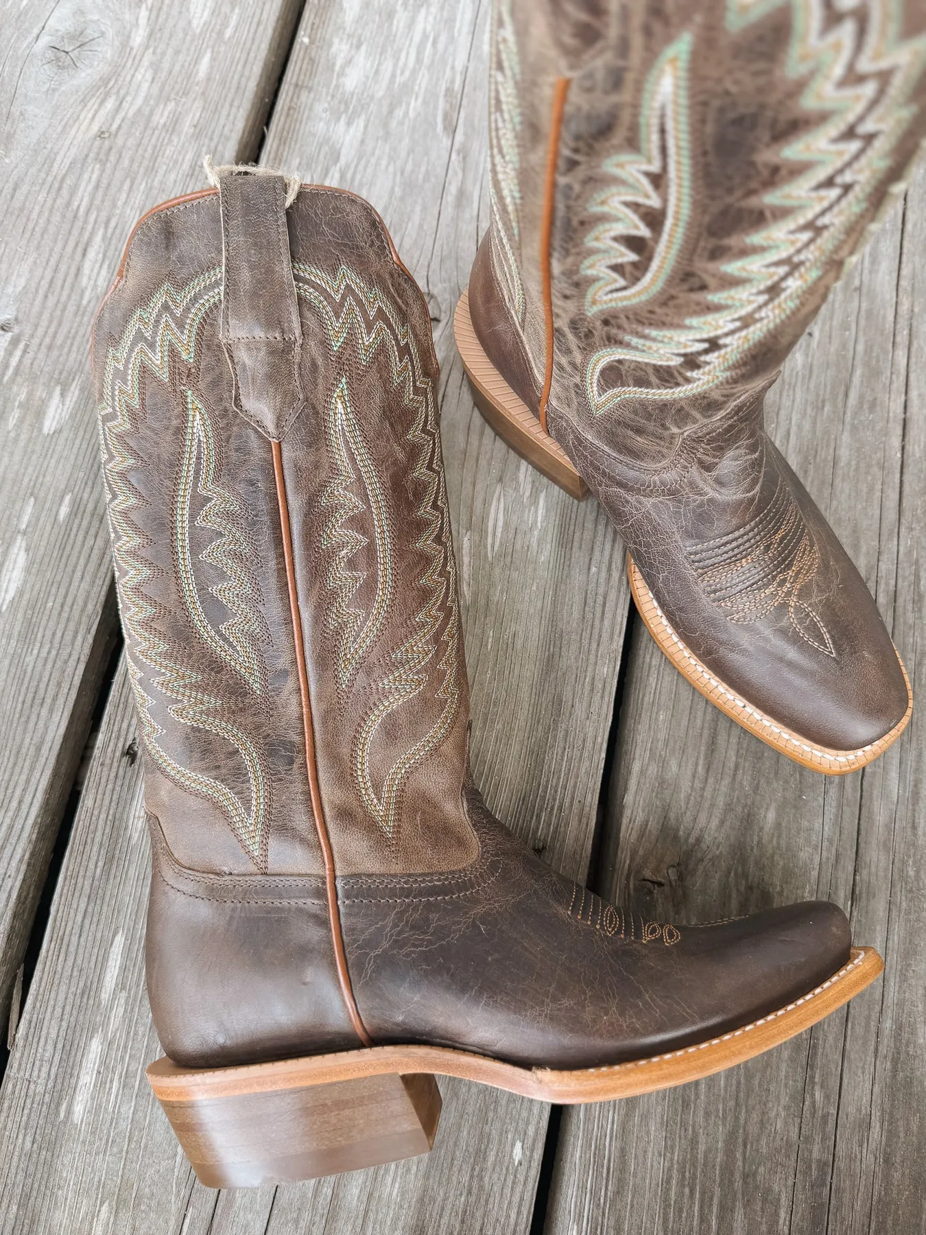 WOMEN'S R. WATSON MAD BROWN GOAT BOATS